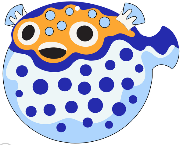 Paint By Numbers - Pufferfish