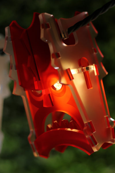 2025 HOLLY RED VanTiki Flat Pack Ornament SINGLE