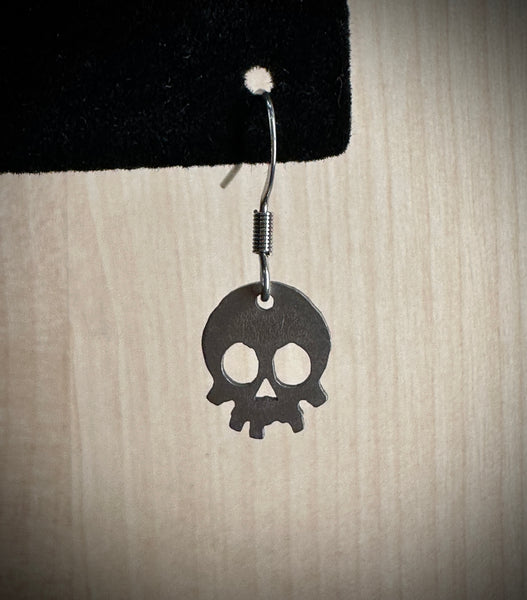 Skully Titanium Earring set