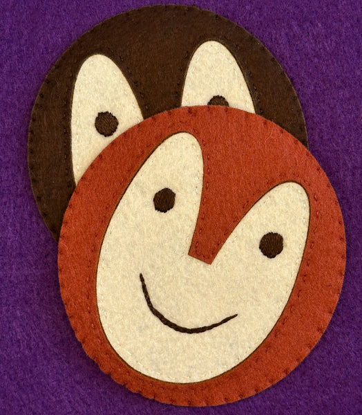 Felt Coaster - Tiki Themes