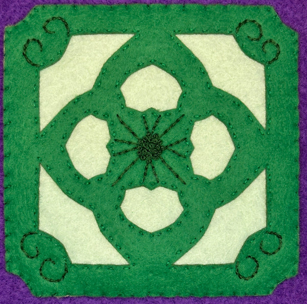 Felt Coaster - Tiki Themes