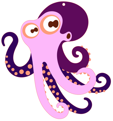 Paint By Numbers - Octopus